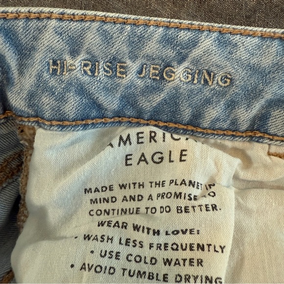 American Eagle Hi-Rise Jegging Jeans Women’s 10 Short - Picture 5 of 8